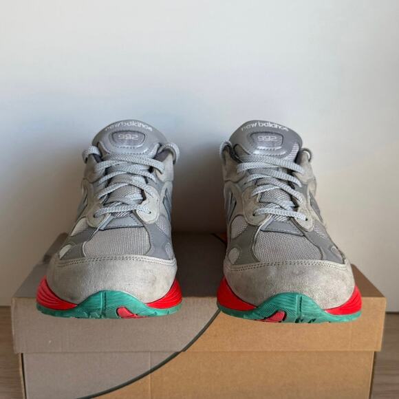 New Balance 992 Made In USA Grey/Multi Men Sneakers M992BC - SZ 13 D main image 8